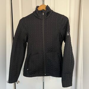 EUC Women’s Spyder Major Cable Stryke Full Zip Sweater